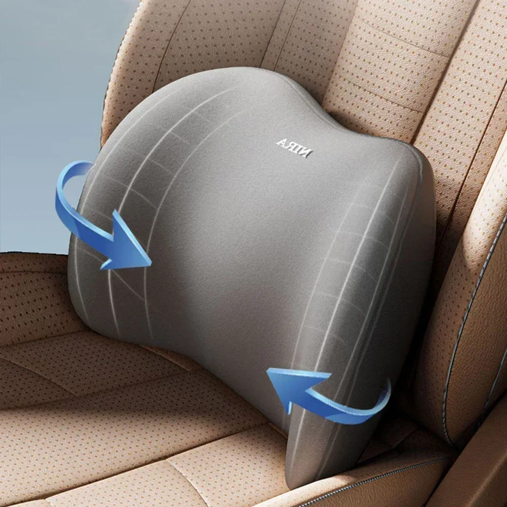 Neck Pillow Memory Foam - Car Headrest Lumbar Support Memory Foam
