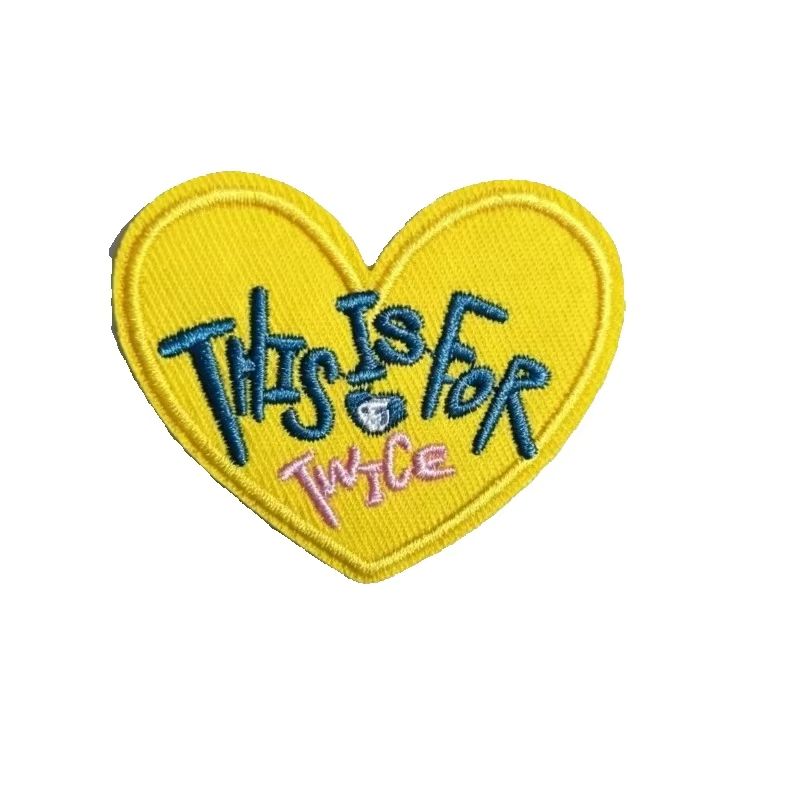 Sticker Luggage Decorative - New 1PCS TWICES Self-Adhesive Embroidered Patches