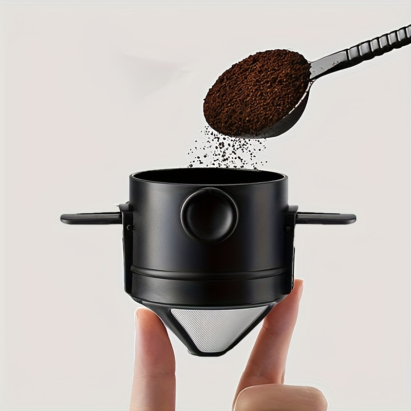 Water Bottle Collapsible - Coffee Filter Cup Portable Reusable Pour