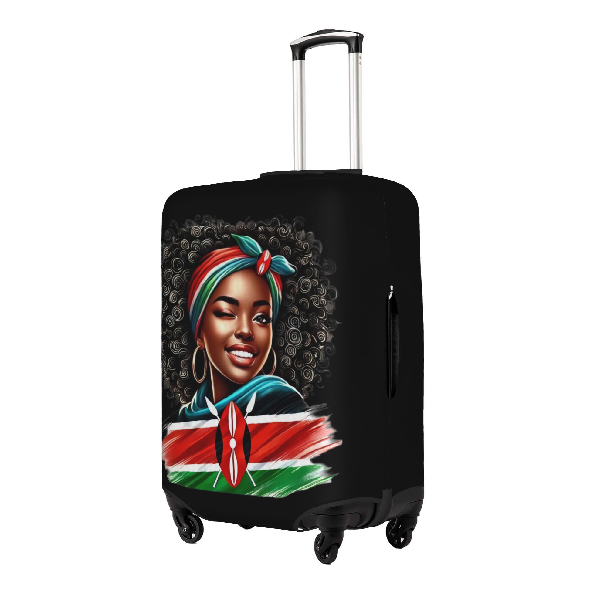 Kenya Flag African American    - đánh giá và giá Travel Accessories Kenya
