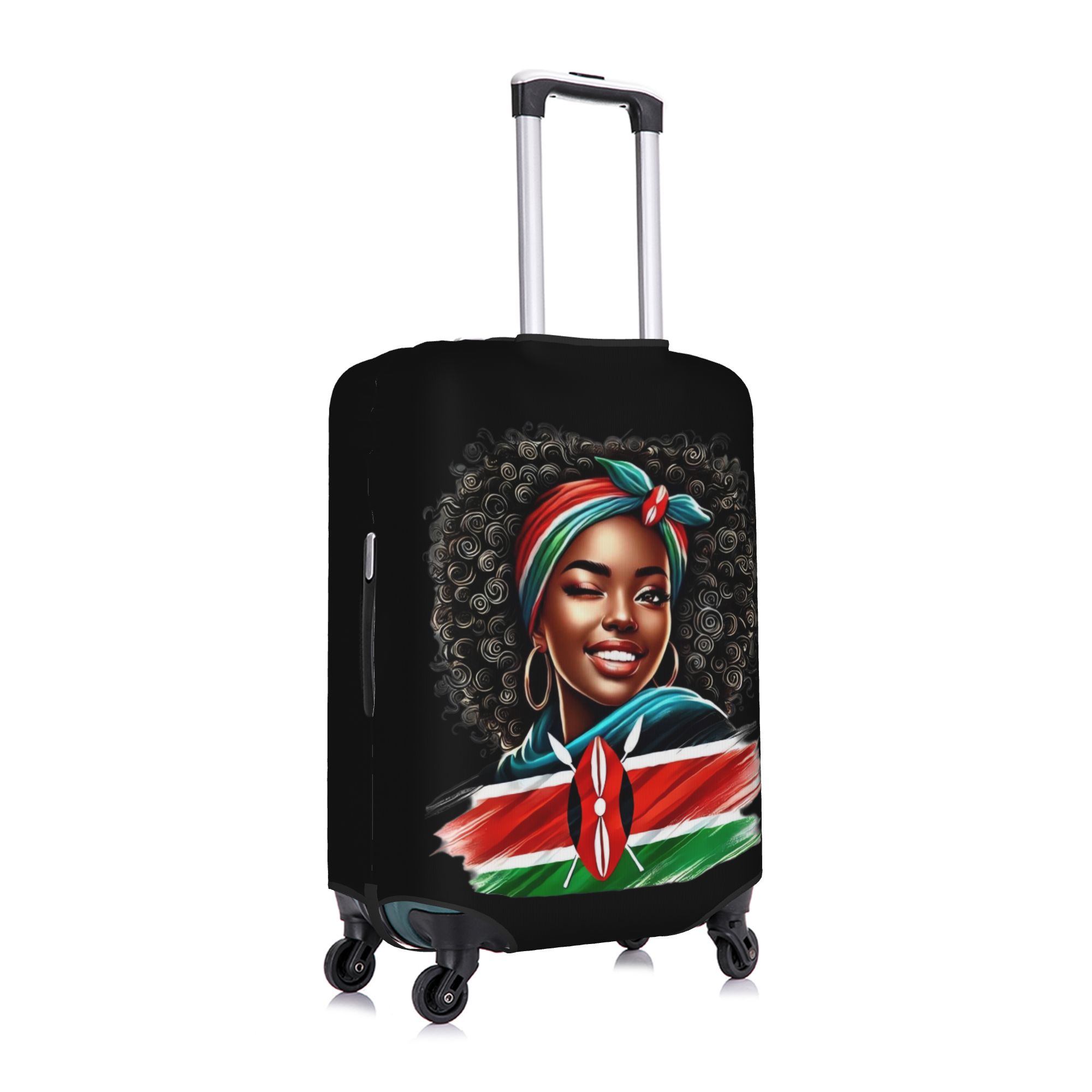 Kenya Flag African American    - đánh giá và giá Travel Accessories Kenya