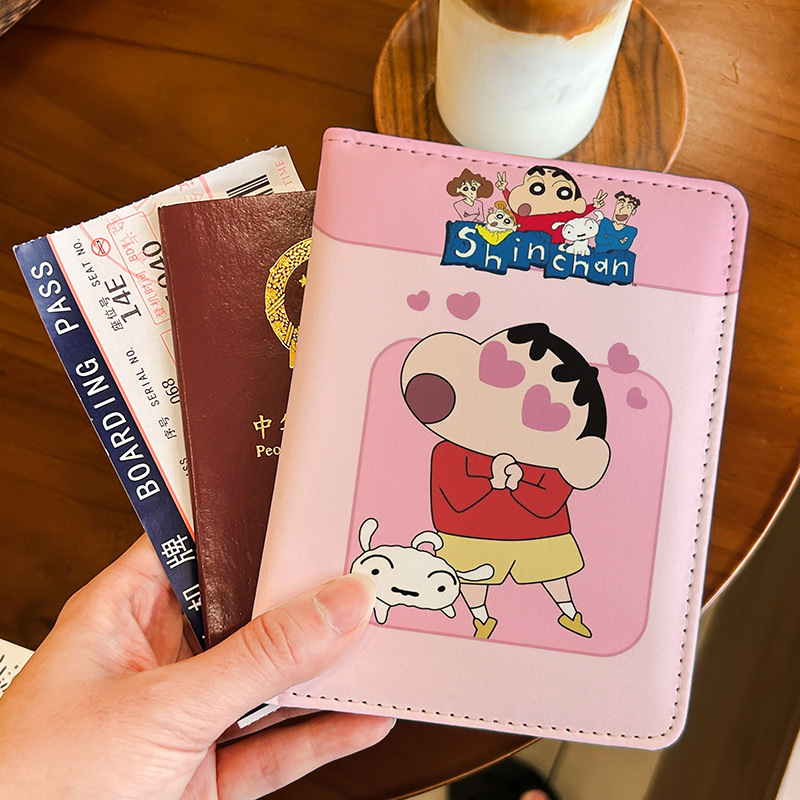 Kawaii Shin Chan Cute Passport - đánh giá và giá Travel Accessories For Japan Trip