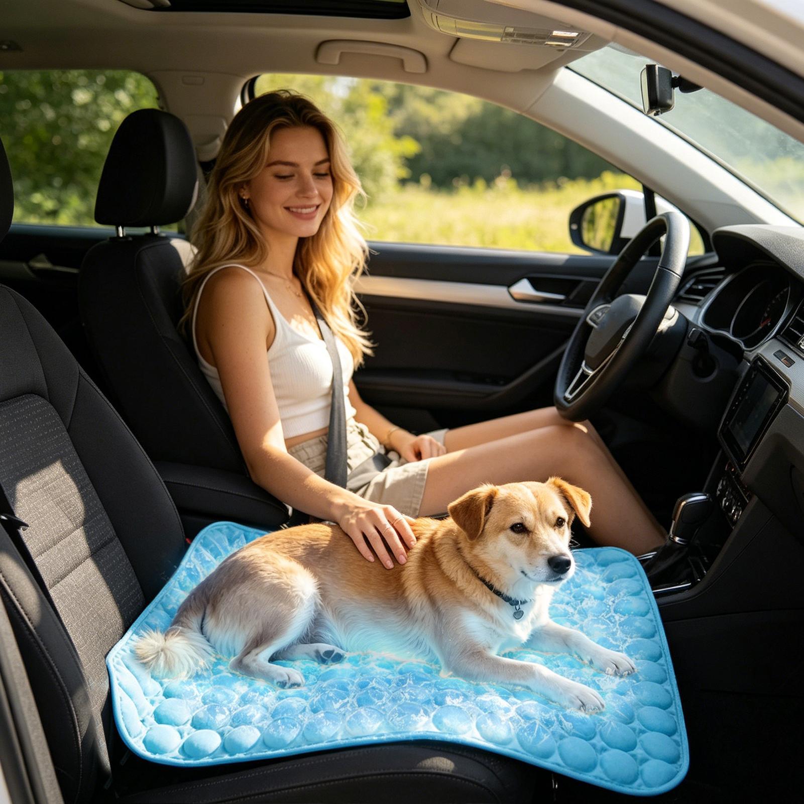 Dog Cooling Mat Summer Pet Col - đánh giá và giá Travel Accessories For Dogs