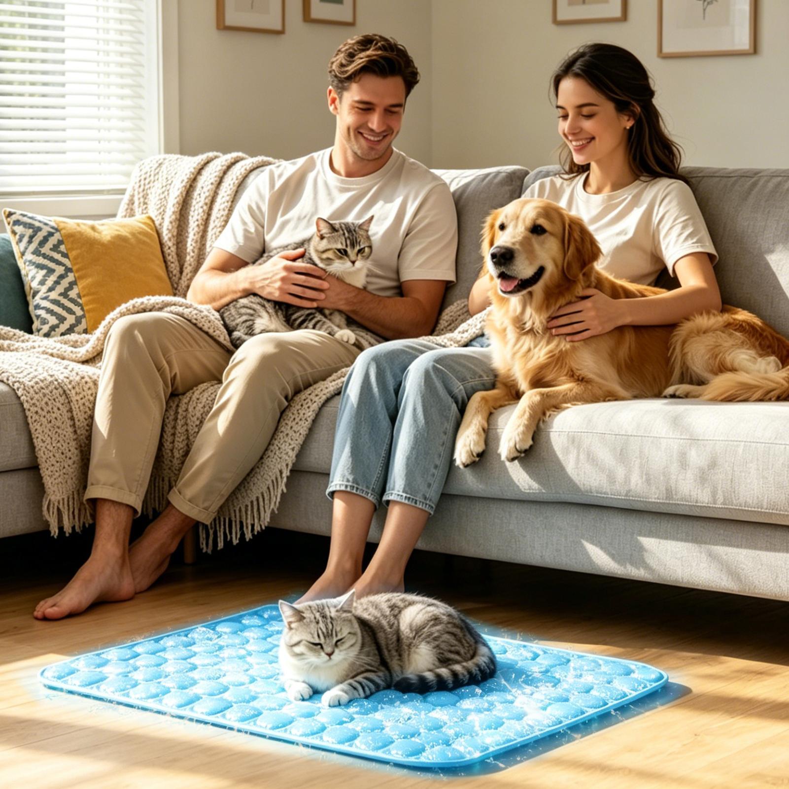 Dog Cooling Mat Summer Pet Col - đánh giá và giá Travel Accessories For Dogs