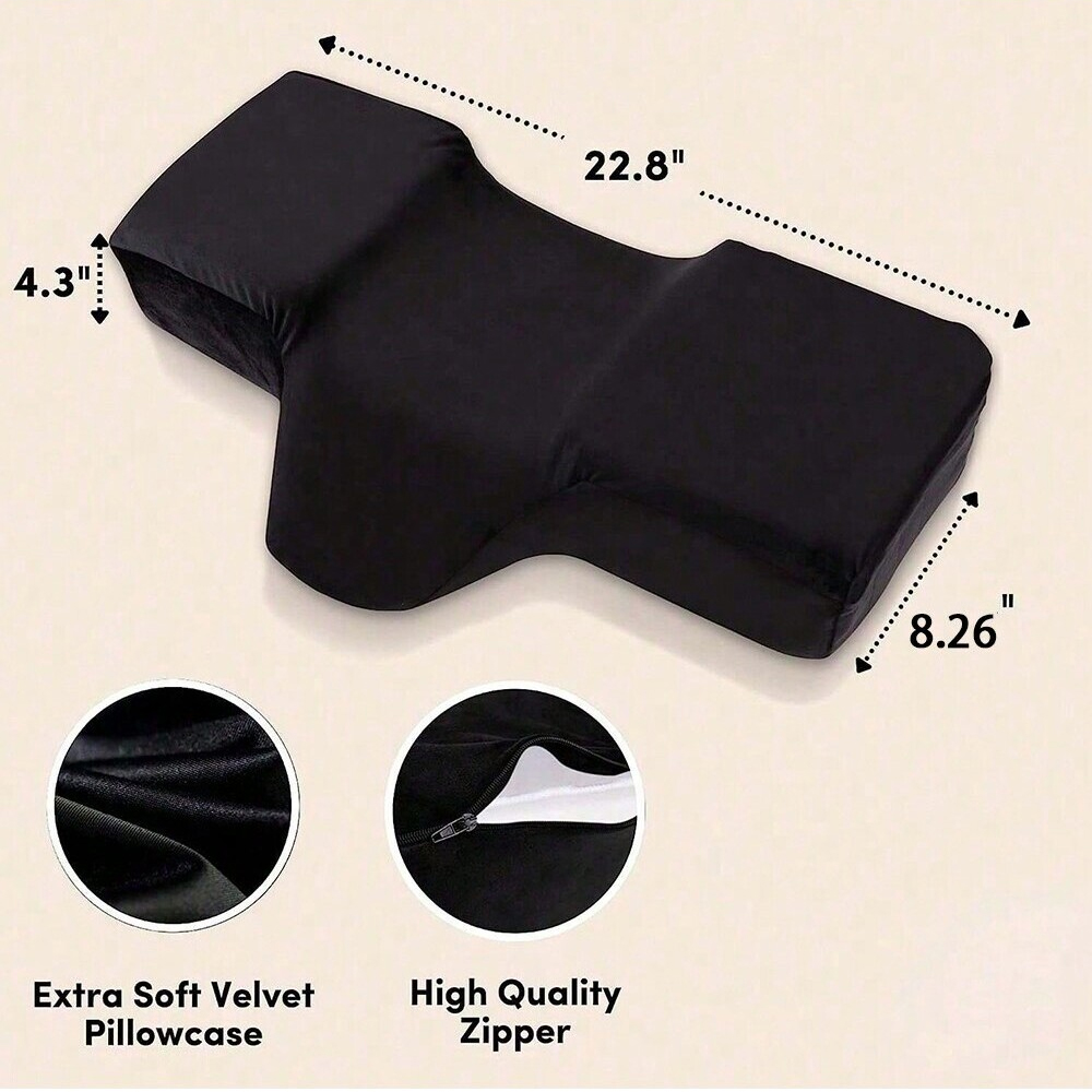 Lash Pillow Neck Support Eyela - đánh giá và giá Neck Pillow Memory Foam