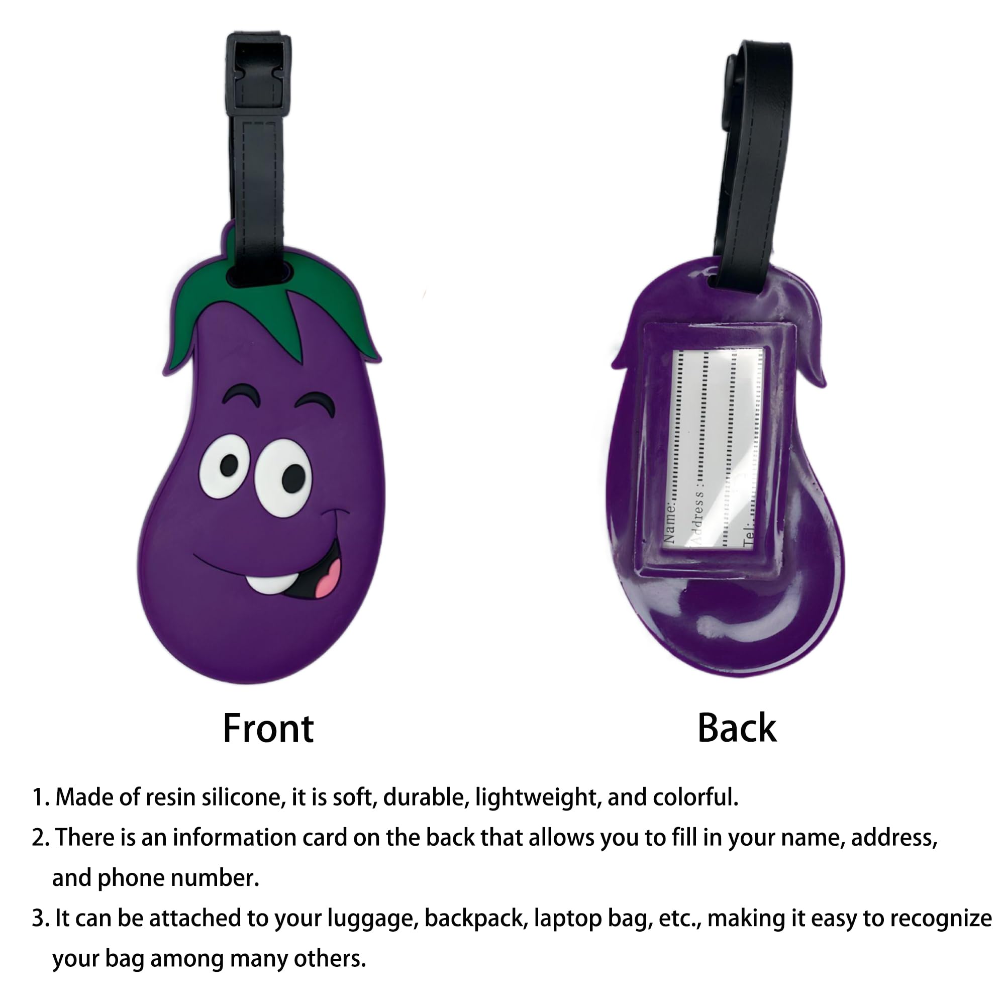 Strawberry Eggplant Carrot Pin - đánh giá và giá Travel Accessories International