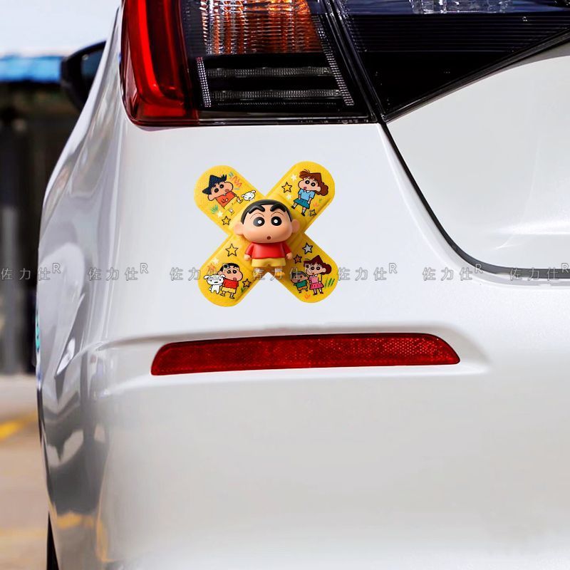 Xiaoxin cartoon band-aid stick - đánh giá và giá Sticker Luggage Decorative
