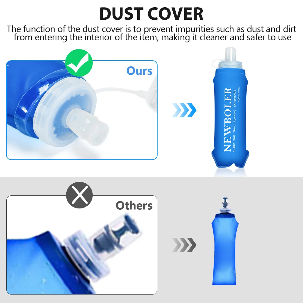 NEWBOLER 300/500ML Water Bottl - đánh giá và giá Water Bottle Collapsible