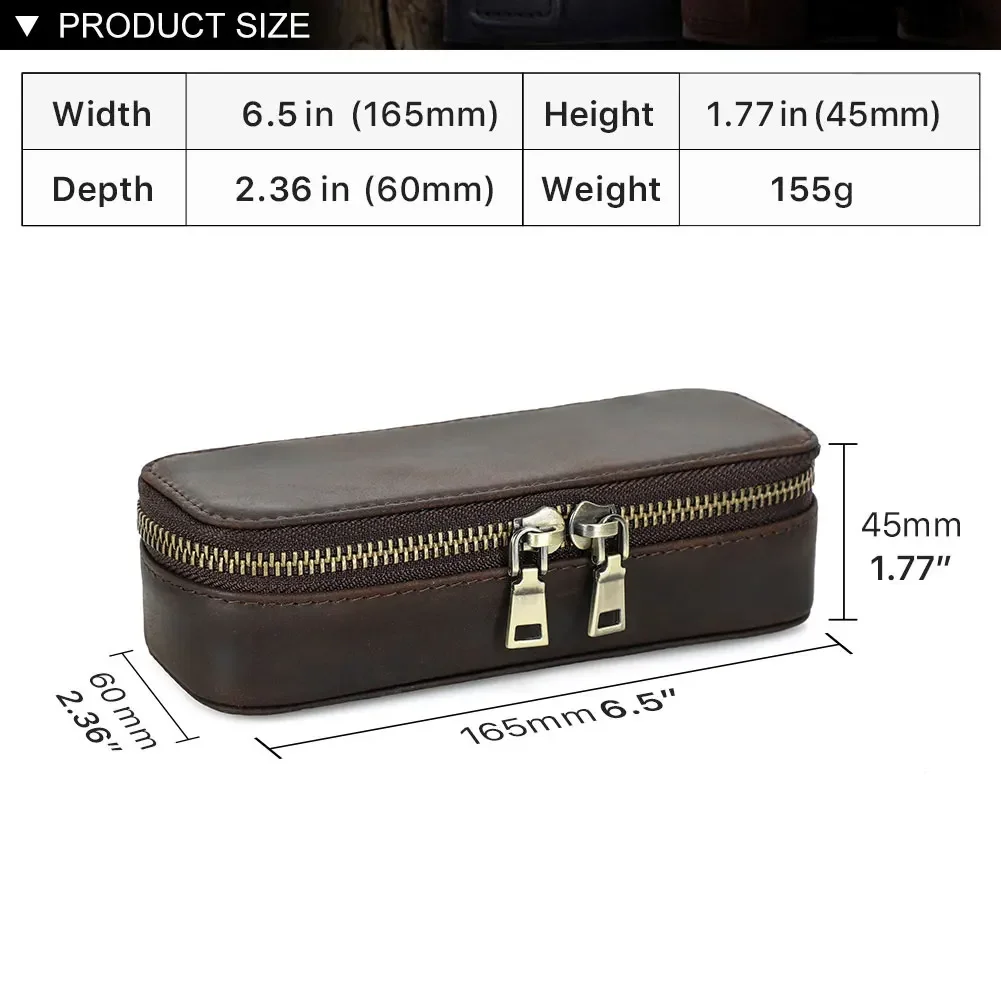 Vintage Genuine Leather Portab - đánh giá và giá Travel Jewellery & Accessories Organiser