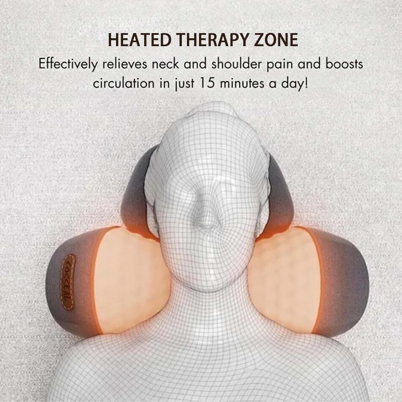 Callixethera Pillow Massage Ne - đánh giá và giá Neck Pillow Memory Foam