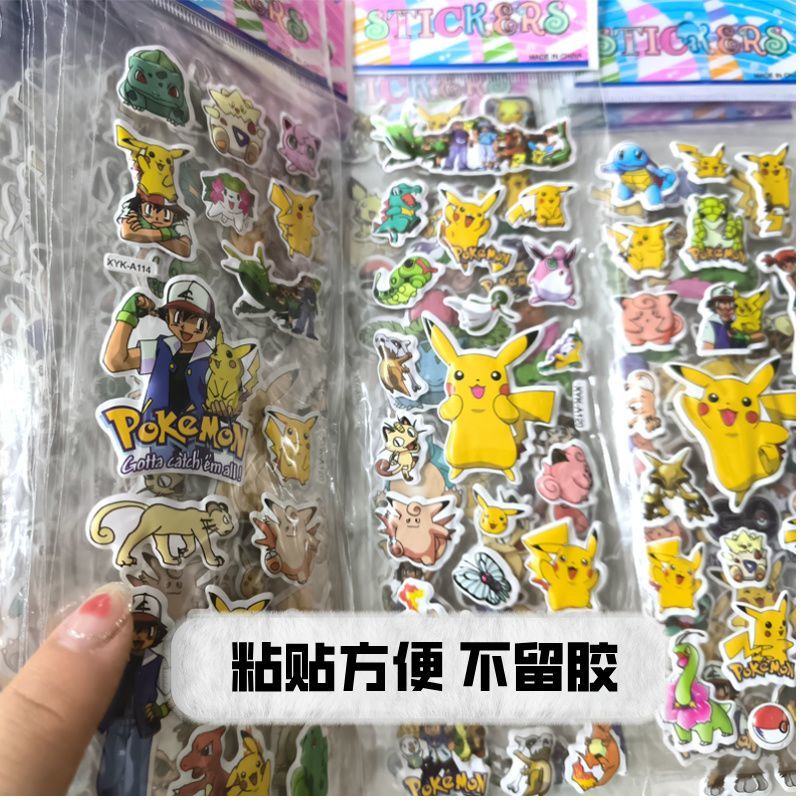 Pokémon stickers Pikachu anime - đánh giá và giá Sticker Luggage Decorative