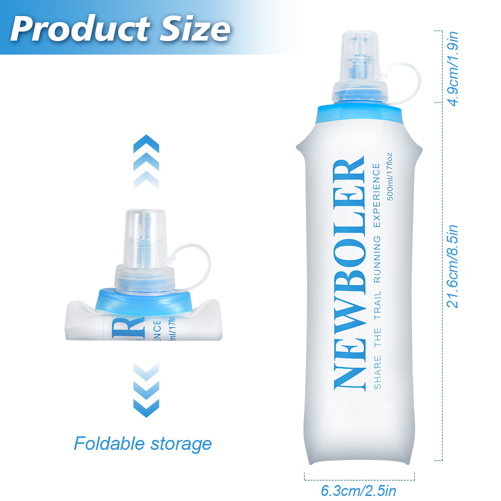 150/250/300/500/750ml Outdoor  - đánh giá và giá Water Bottle Collapsible