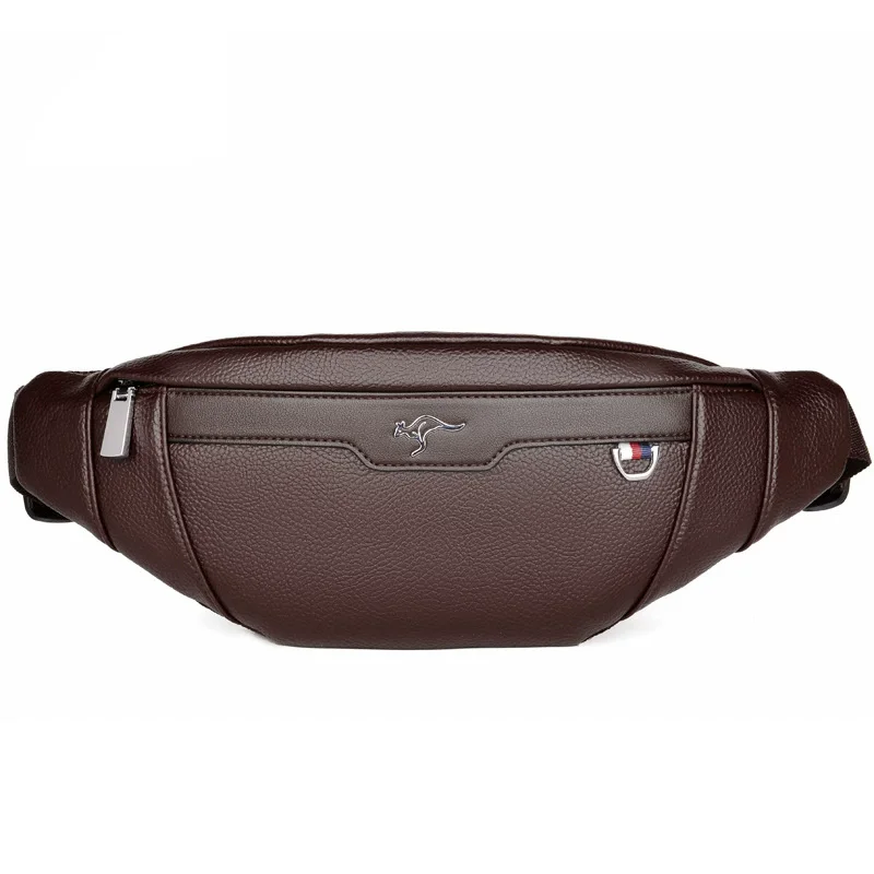 Business Leather Waist Bag Mul - đánh giá và giá Travel Accessories Men
