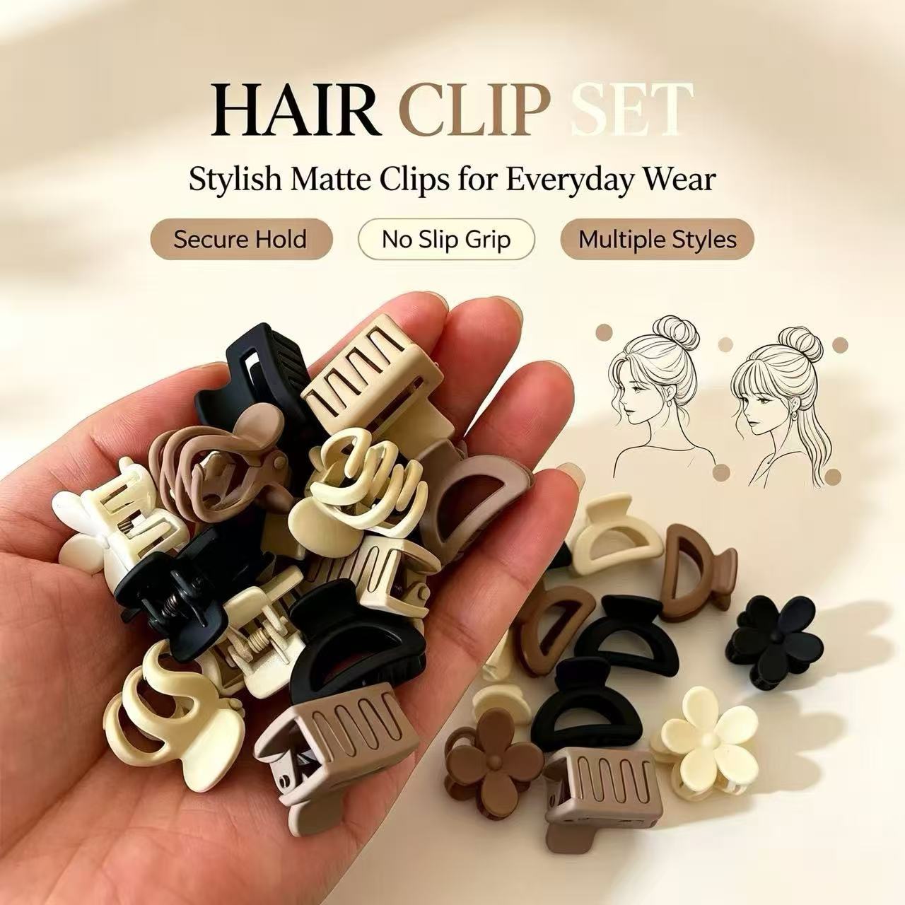 10/20/30pcs Beige Mixed Pack S - đánh giá và giá Travel Accessories Pack