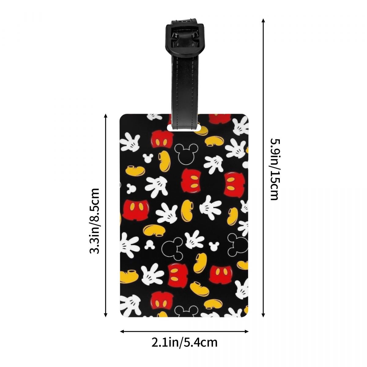 Custom M-Mouse  Luggage Tag fo - đánh giá và giá Travel Accessories International