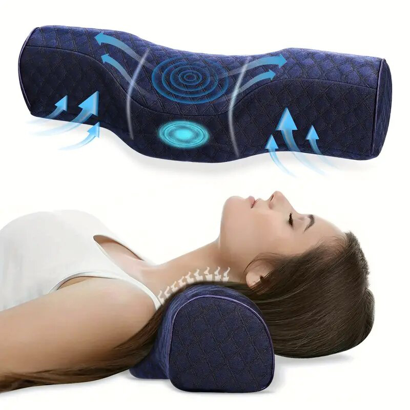 Relieve Neck Discomfort Cervic - đánh giá và giá Neck Pillow Memory Foam