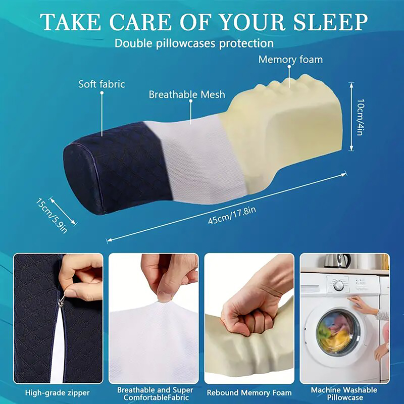 Relieve Neck Discomfort Cervic - đánh giá và giá Neck Pillow Memory Foam