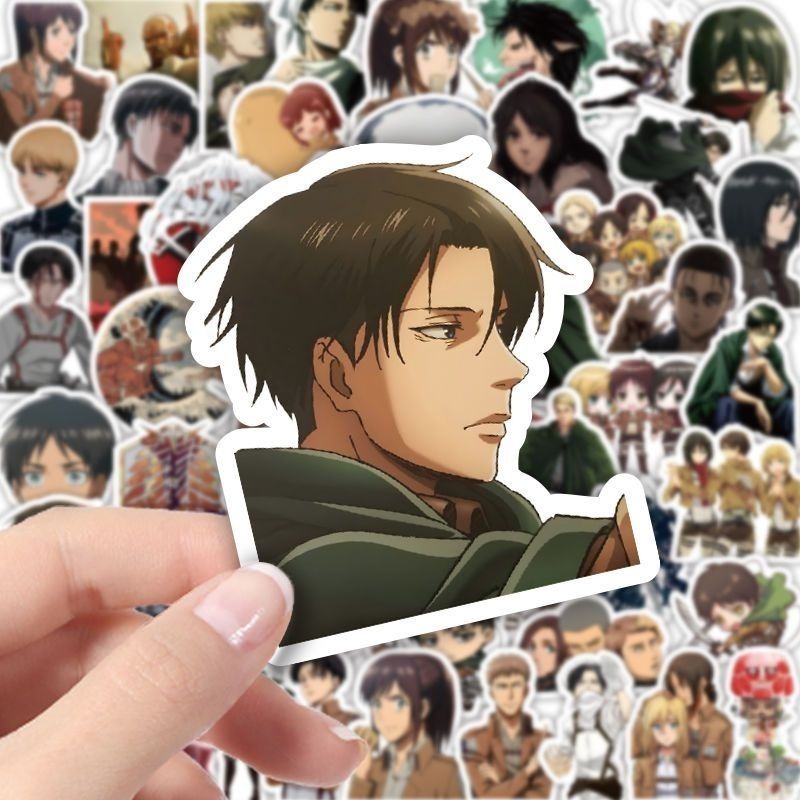 60Pcs Attack on Titan Anime St - đánh giá và giá Sticker Luggage Decorative