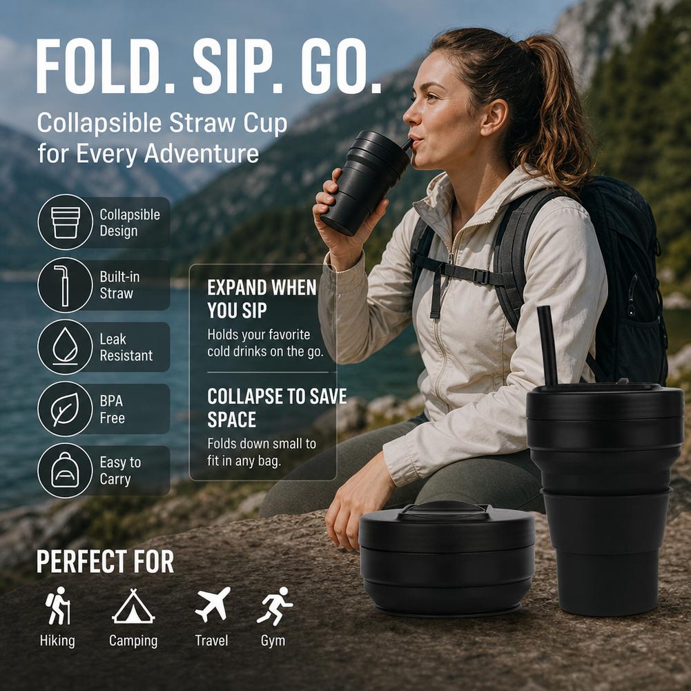 Collapsible Silicone Coffee Cu - đánh giá và giá Water Bottle Collapsible