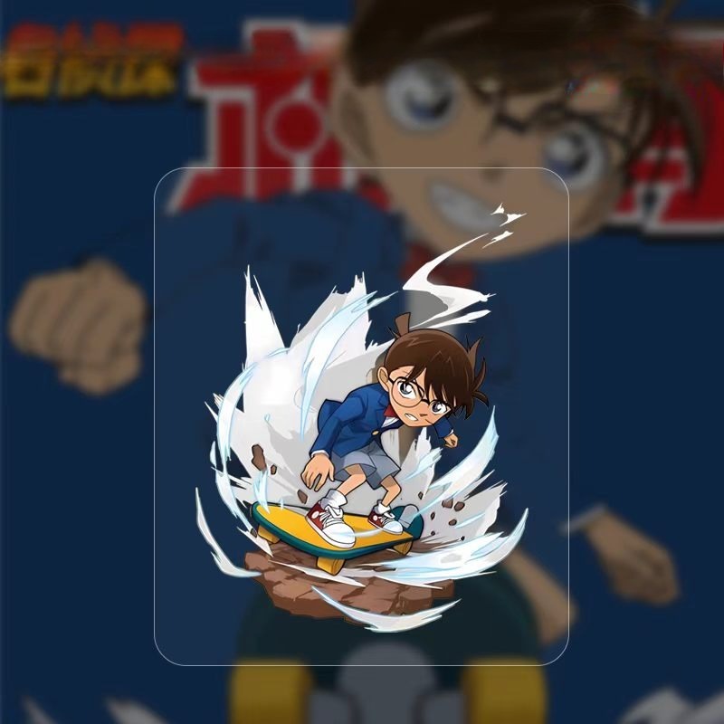 Detective Conan Cartoon Skateb - đánh giá và giá Sticker Luggage Decorative
