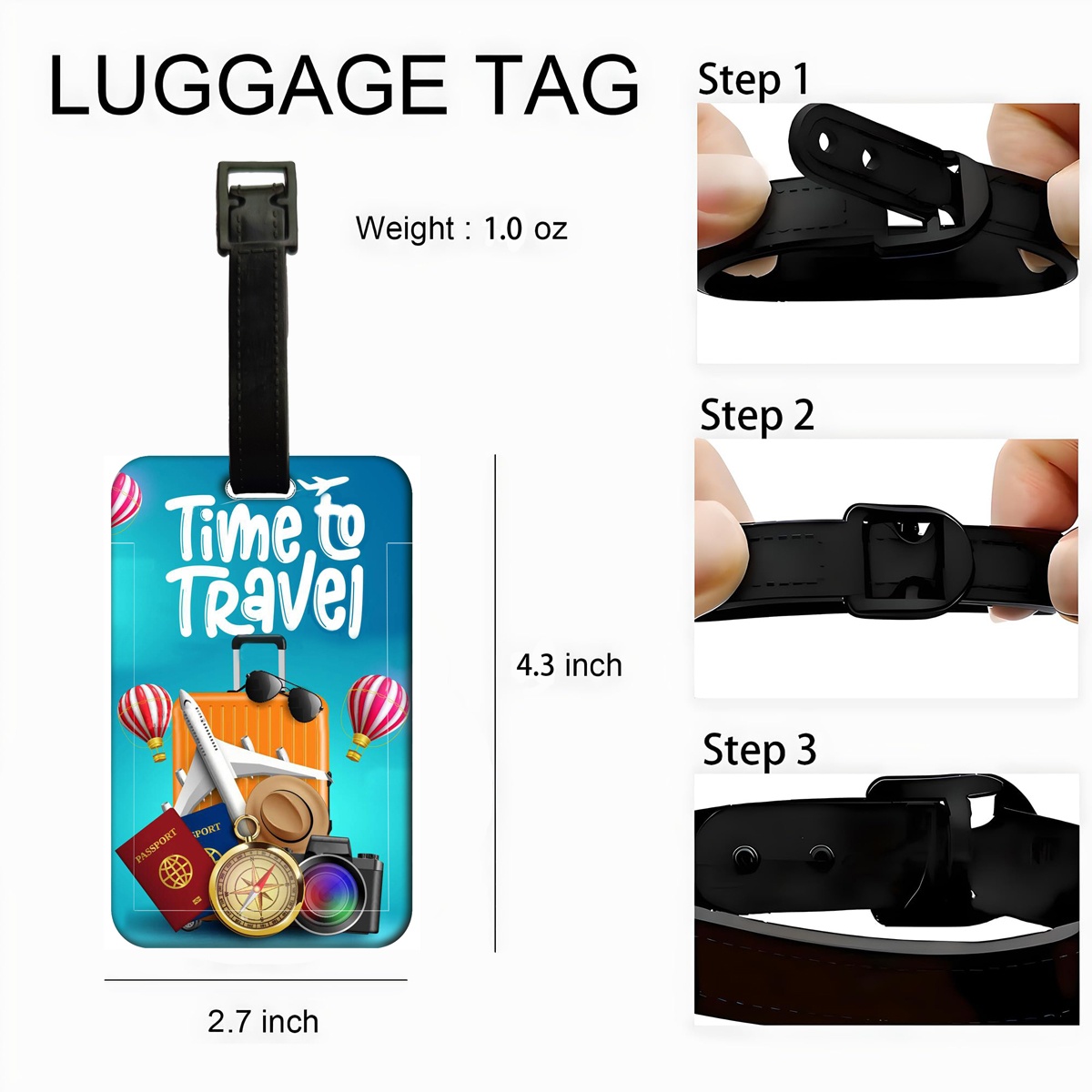 Travel Style Luggage Tag Men W - đánh giá và giá Travel Accessories International