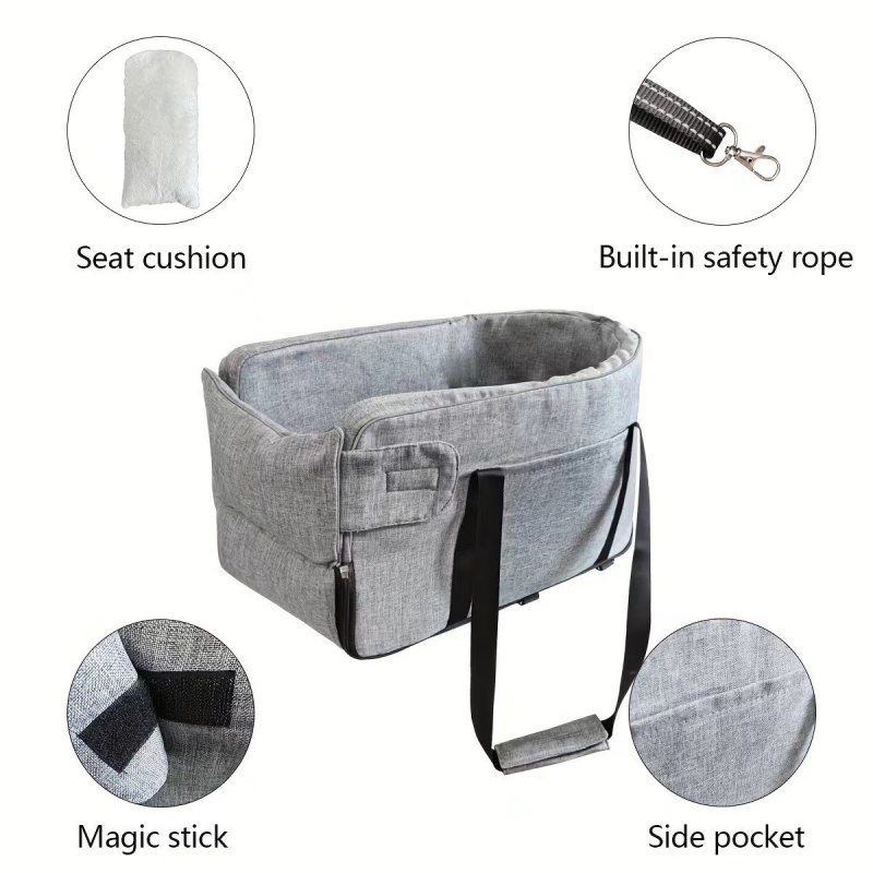 Dog Car Seat Bed Car Central D - đánh giá và giá Travel Accessories For Dogs