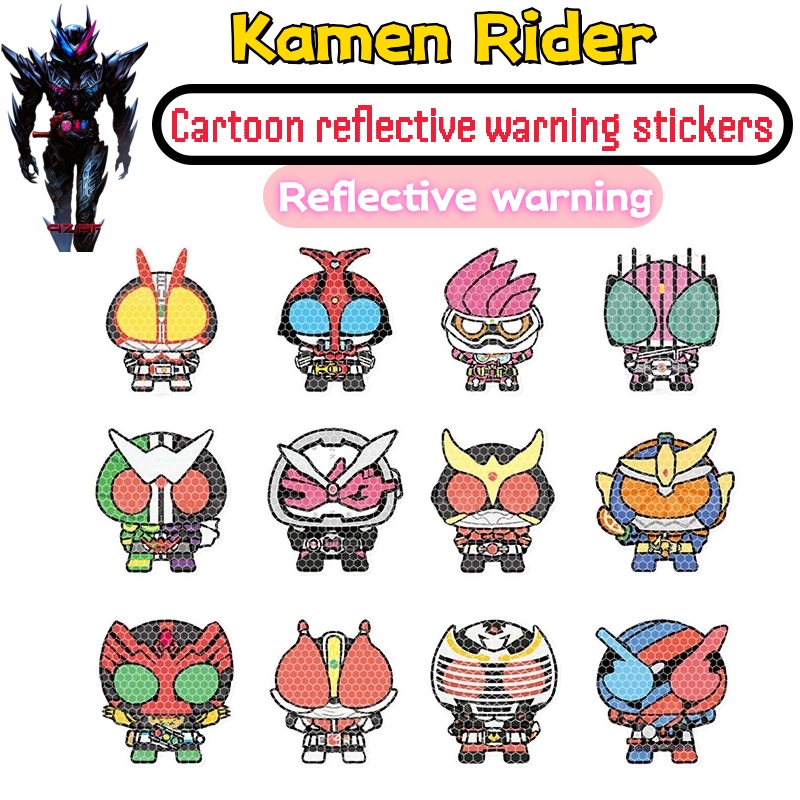 Personalized Kamen Rider car s - đánh giá và giá Sticker Luggage Decorative