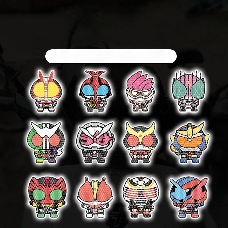 Personalized Kamen Rider car s - đánh giá và giá Sticker Luggage Decorative