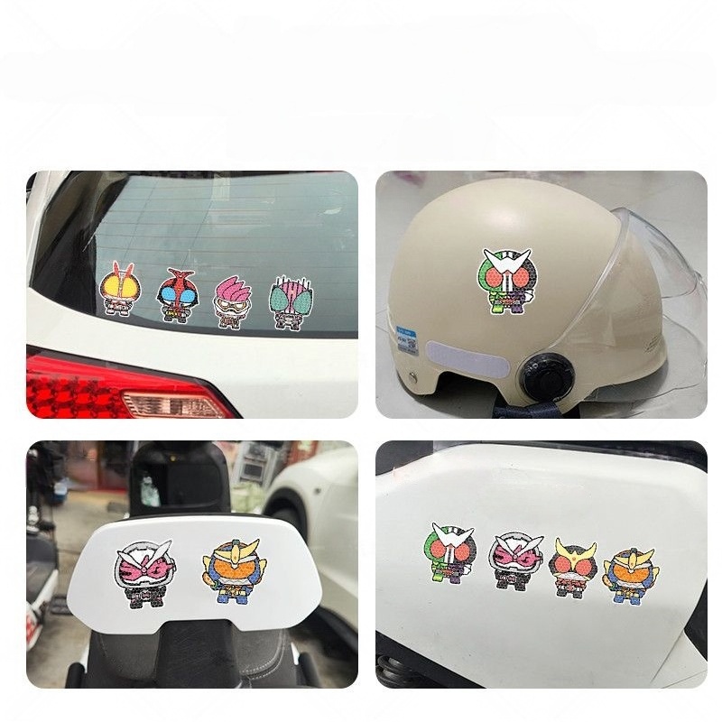 Personalized Kamen Rider car s - đánh giá và giá Sticker Luggage Decorative