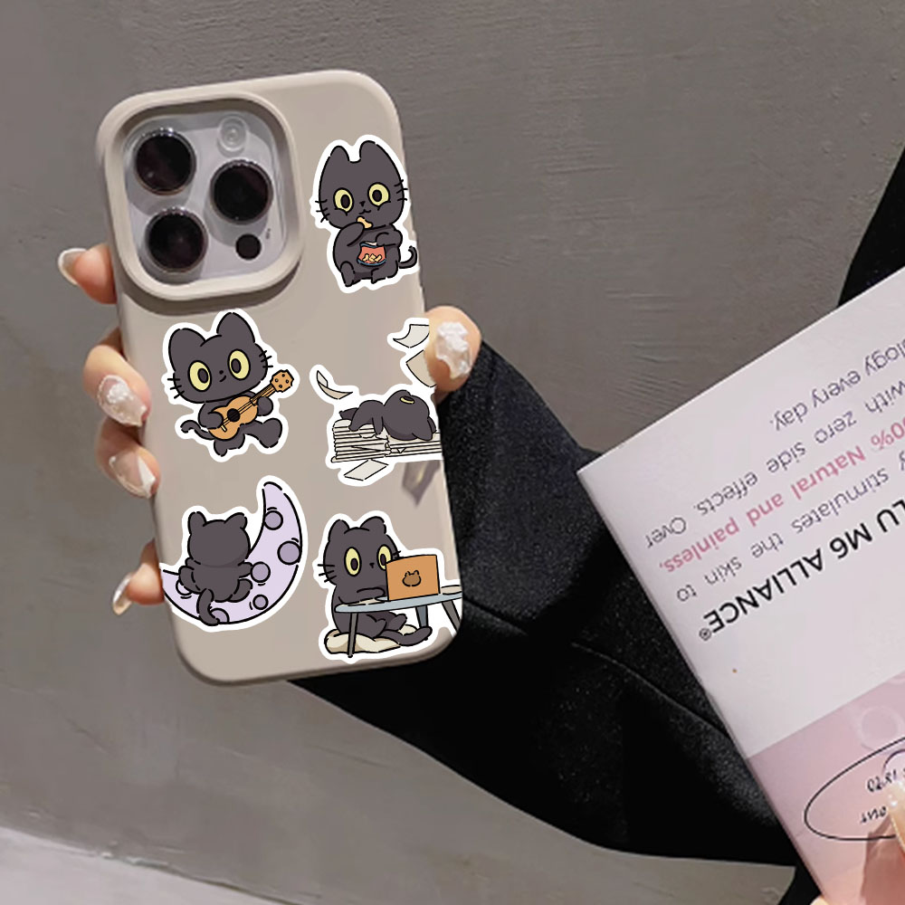 50pcs Naughty Cat Sticker Funn - đánh giá và giá Sticker Luggage Decorative