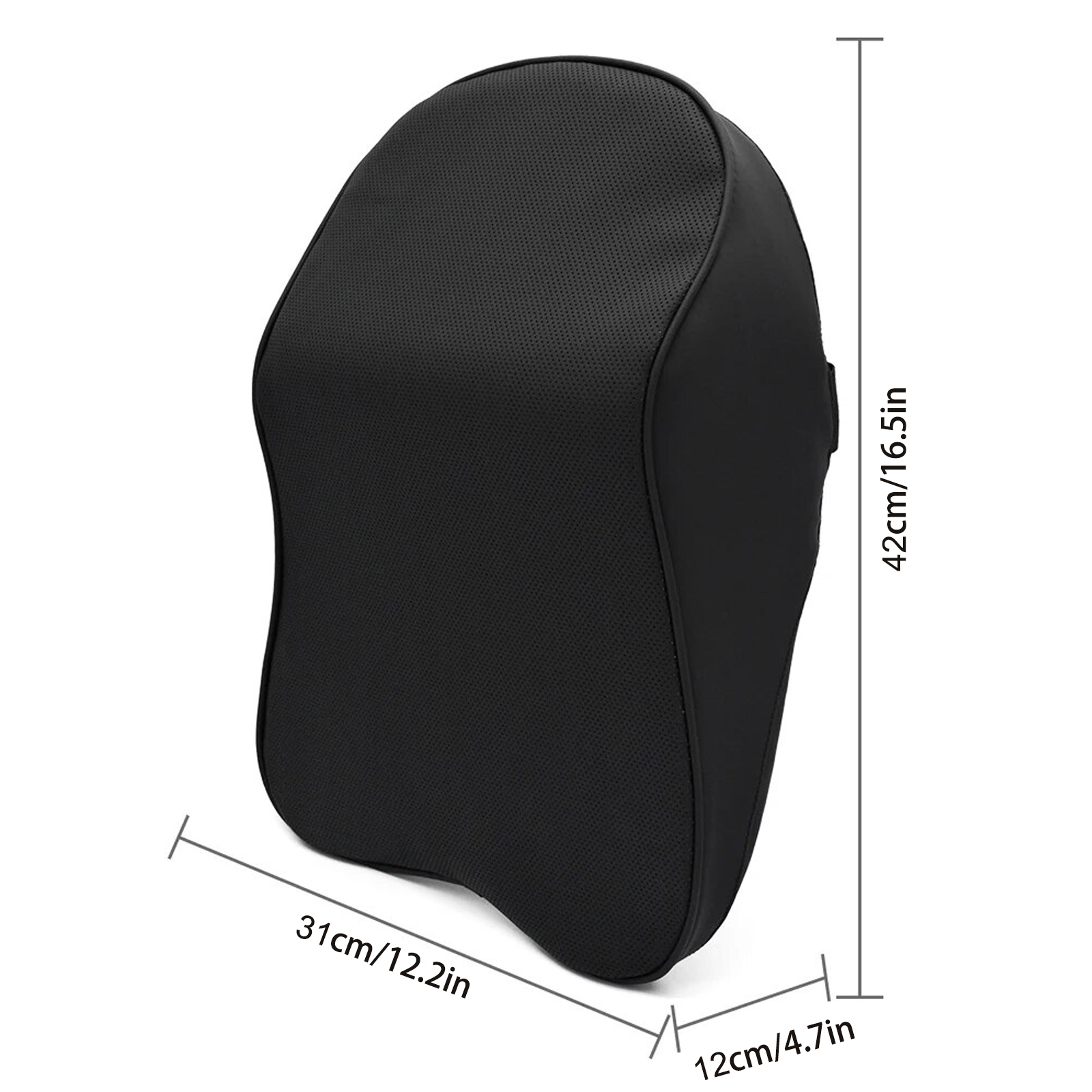 3D Nappa Leather Memory Foam H - đánh giá và giá Neck Pillow Memory Foam