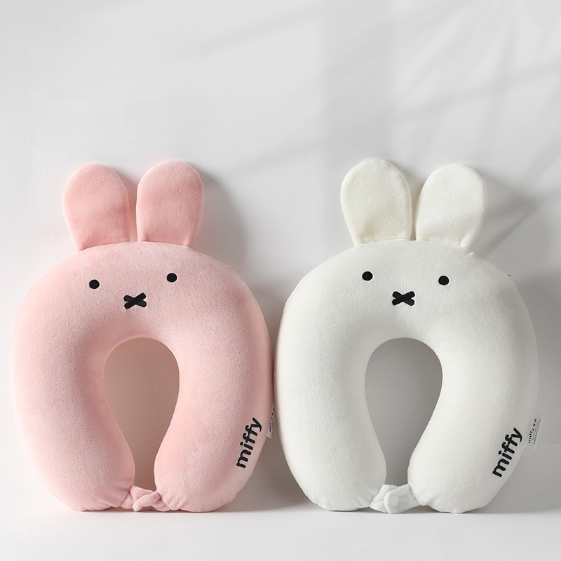 Cute Hot Anime Miffy Rabbit Ea - đánh giá và giá Neck Pillow Memory Foam
