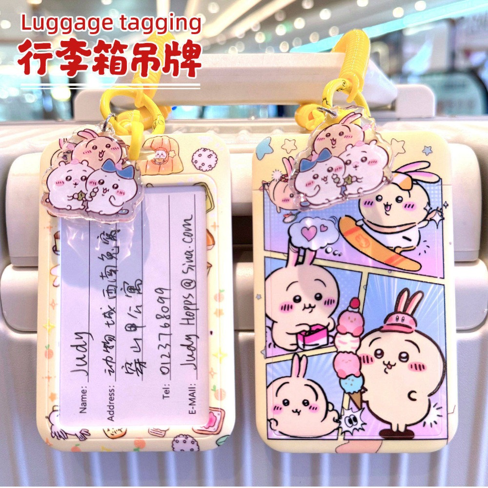 Chiikawa Luggage Tag with Lany - đánh giá và giá Travel Accessories For Japan Trip