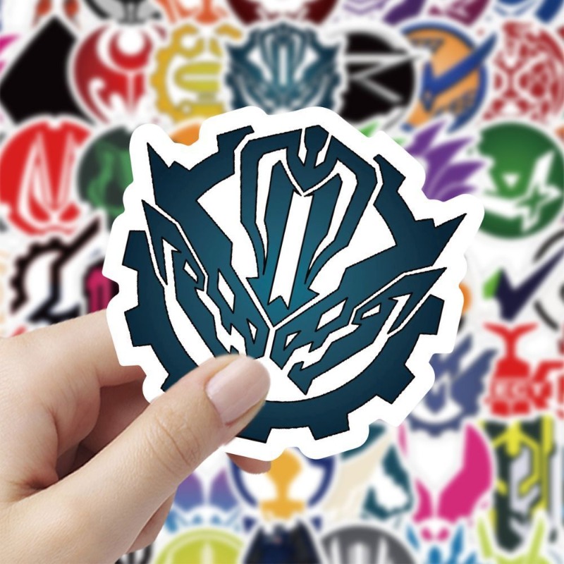 60 Sheets Kamen Rider Logo Sti - đánh giá và giá Sticker Luggage Decorative